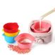 Silicone bowl for wax melter, pink, 200 - 400 ml 5 of 6