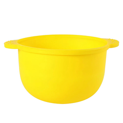 Silicone bowl for wax melter, yellow, 200 - 400 ml