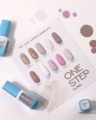 Lakier hybrydowy Luna Moon do pedicure, jednofazowy, One Step, #8, 8 ml w sklepie internetowym Beauty Hunter