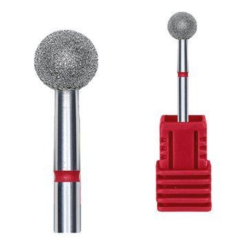 Obcinarka do paznokci Kraken w kształcie diamentowej kulki z czerwonym nacięciem 7,0*6,9 mm w sklepie internetowym Beauty Hunter