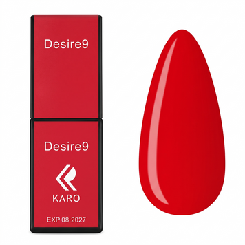 Gel polish Karo color, Desire #9, 8 ml