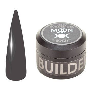 Гель-желе Moon Full для наращивания Jelly Builder Gel №41 антрацид 30 мл в интернет магазине Beauty Hunter