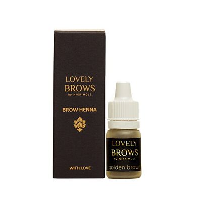 Lovely Brows Henna do brwi, złoty brąz, 5 g w sklepie internetowym Beauty Hunter