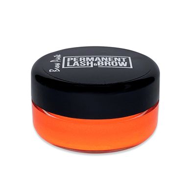 Permanent Lash&Brow Neon brow paste, orange, 5 g