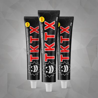 TKTX Крем анестетик 40%, чорний, 10 г в інтернет магазині Beauty Hunter