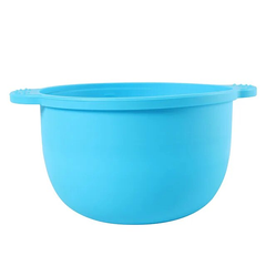 Silicone bowl for wax melter, blue, 200 – 400 ml