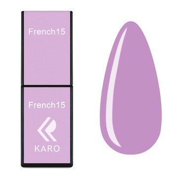Гель-лак Karo цветной French #15 8 мл в интернет магазине Beauty Hunter