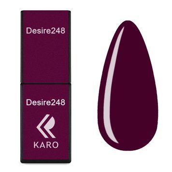 Гель-лак Karo кольоровий Desire #248 8 мл в інтернет магазині Beauty Hunter