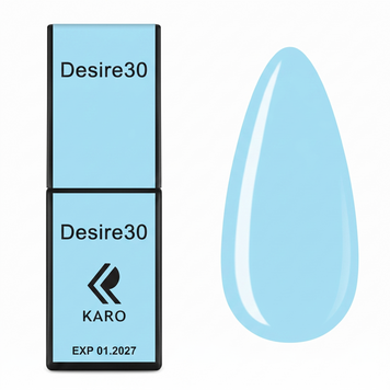 Gel polish Karo color, Desire #30, 8 ml