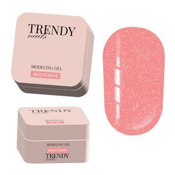 Моделирующий гель Trendy Nails Modeling gel Releve Rose HEMA/TPO free 15 ml в интернет магазине Beauty Hunter