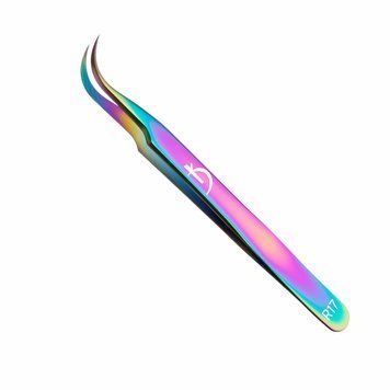 Kodi Tweezers for eyelash extensions curved R17