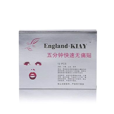 England-KIAY Серветка-анестетик для губ, 1 шт в інтернет магазині Beauty Hunter