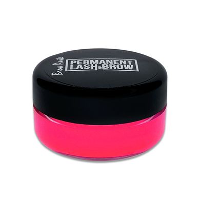 Permanent Lash&Brow neon brow paste, pink, 5 g