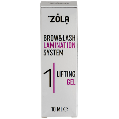 Zola Склад №1 для ламінування Lifting Gel, 10 мл в інтернет магазині Beauty Hunter