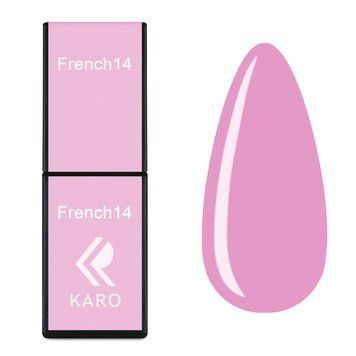 Гель-лак Karo цветной French #14 8 мл в интернет магазине Beauty Hunter