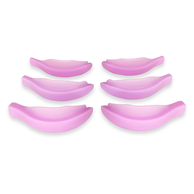 Vinogradova Pads set NEW, 3 pairs (size 2,5/3,5/4,5), pink