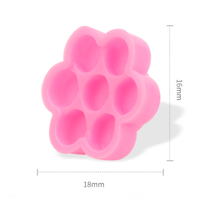 Paleta klej&oacute;w 7 dziurek, rumiankowa, r&oacute;żowa w sklepie internetowym Beauty Hunter