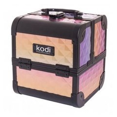 Kodi Кейс для косметики золотистий №33 rainbow в інтернет магазині Beauty Hunter