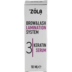 Zola Состав №3 для ламинирования Keratin Serum, 10 мл в интернет магазине Beauty Hunter