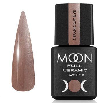 Гель-лак Moon Full Ceramic Cat Eye gel №SC536 Карамельний атлас із шиммером 8 мл в інтернет магазині Beauty Hunter
