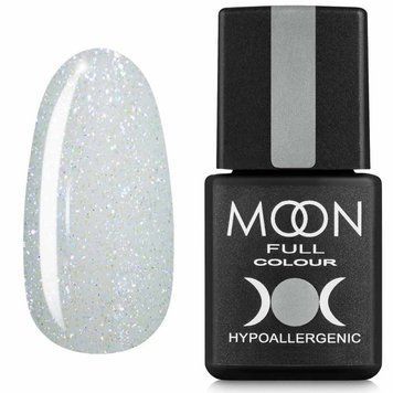 Гель-лак Moon Full Opal color Gel polish №508 напівпрозорий з дрібним різнобарвним шиммером 8 мл в інтернет магазині Beauty Hunter