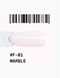 Гель-лак Adore Professional для французького манікюру French Gel Polish F-01 Marble Мармуровий 12 мл 2 з 5