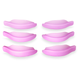 Vinogradova Pads set NEW, 3 pairs (size 2,5/3/3,5), pink 1 of 4