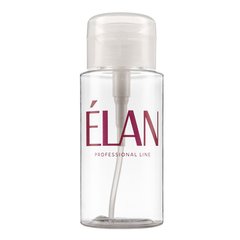 Elan Liquid container with pump dispenser, transparent, 200 ml