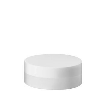 Słoik plastikowy okrągły p&oacute;łprzezroczysty biały, 30 ml w sklepie internetowym Beauty Hunter