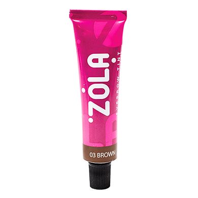 Zola Краска для бровей, 03 Brown, 15 мл в интернет магазине Beauty Hunter