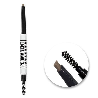 Механічний олівець для брів з щіточкою Permanent Lash&Brow, відтінок №3 в інтернет магазині Beauty Hunter