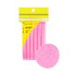 Sponge cosmetology pressed, pink, 12 pcs 1 of 3