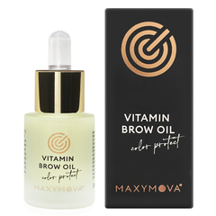 Maxymova Витаминное масло для бровей Vitamin Brow Oil 15 мл в интернет магазине Beauty Hunter