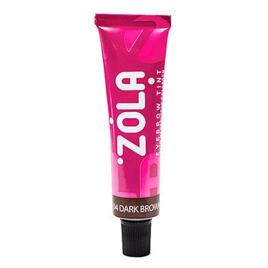 Zola Brow Tint, 04 Dark Brown, 15 ml