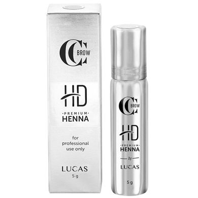 Хна для брів Premium henna HD 5 гр CC Brow в інтернет магазині Beauty Hunter