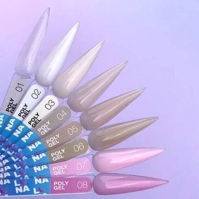 Полигель Luna Moon для наращивания Poly Gel №1 30 мл в интернет магазине Beauty Hunter
