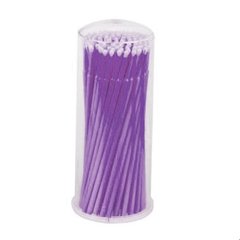 Микробраши в тубусе фиолетовые размер S 100 шт в интернет магазине Beauty Hunter