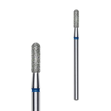 Frez diamentowy Staleks Cylinder okrągły niebieski Expert 2,3 x 8 mm w sklepie internetowym Beauty Hunter