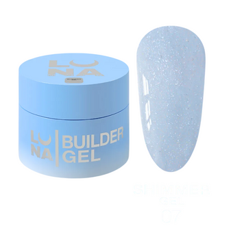 Гель Luna Moon для нарощування Shimmer Gel #7 30 мл в інтернет магазині Beauty Hunter