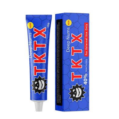 TKTX Крем анестетик 40%, синий, 10 г в интернет магазине Beauty Hunter