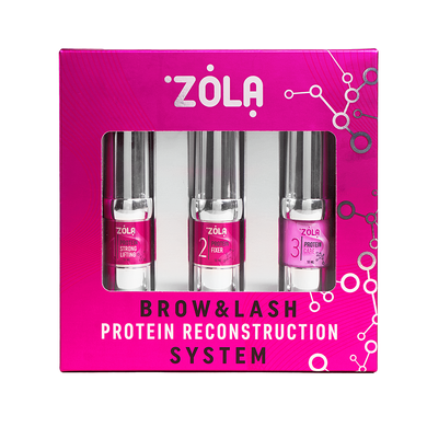 Zola Набір для ламінування Protein Reconstruction System в інтернет магазині Beauty Hunter