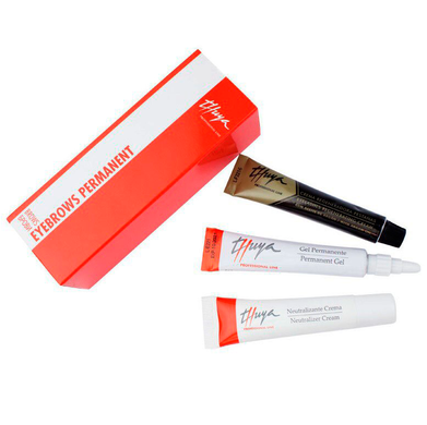 Thuya Long-lasting eyebrow styling kit, 3 tubes of 15 ml