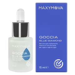 Maxymova Blue Diamond Serum for eyelashes Goccia Blue Diamond, 15ml