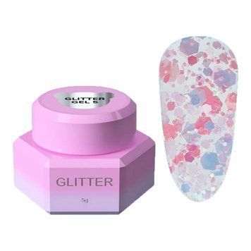Блестки для ногтей YouAreCute Glitter Gel №5 5г в интернет магазине Beauty Hunter