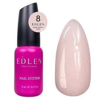 Гель Edlen Water Acrygel Nude #08 9 мл в інтернет магазині Beauty Hunter