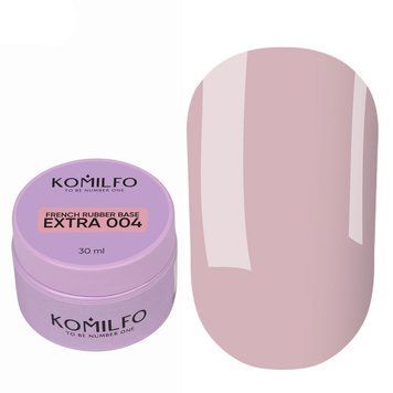 Baza kamuflująca Komilfo bez HEMA/TPO, French Rubber Base Extra #004, 30 ml w sklepie internetowym Beauty Hunter