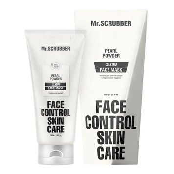 Mr. Scrubber Glow Face Control Pearl Powder Mask for Radiant Skin100g