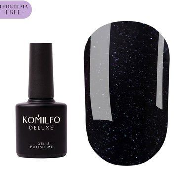 Топ с глиттером Komilfo No Wipe Glitter Top HEMA/TPO free, 8 мл в интернет магазине Beauty Hunter