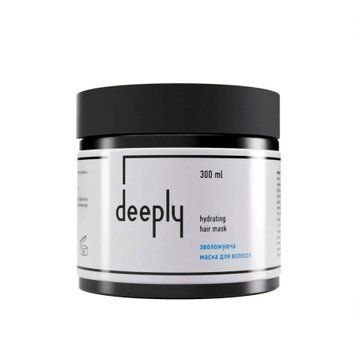 Зволожуюча маска для волосся Deeply, hydrating hair mask, 300 мл в інтернет магазині Beauty Hunter
