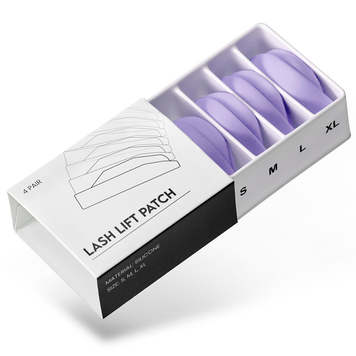 Wona Zestaw płaskich wałk&oacute;w do laminacji rzęs, Purple Lift Patch, 4 pary w sklepie internetowym Beauty Hunter
